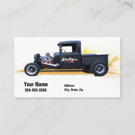 Glücklicher Hund Visitenkarte