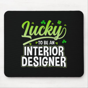 Glücklicher Innenarchitekt zu sein - Lustiger St. Mousepad