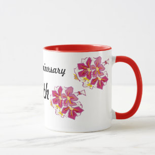 Glücklicher Jahrestag 49. Tasse