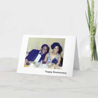 Glücklicher Jahrestag Karte