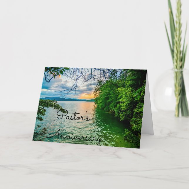 Glücklicher Jahrestag, Pastor Karte (Vorderseite)