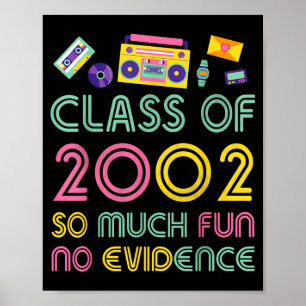 Glücklicher Jahrgang 2002 Viel Spaß Beweise 22 Jah Poster