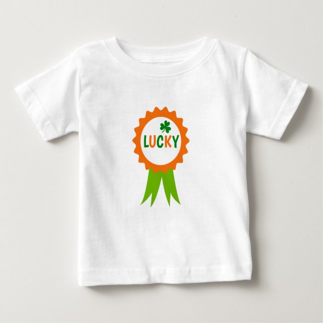 glücklicher Junge Baby T-shirt (Vorderseite)