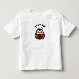 Glücklicher Käfer Marienkäfer – Süßes Mädchen T-Sh Kleinkind T-shirt