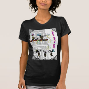 Glücklicher Karneval--Balkon-Szene T-Shirt