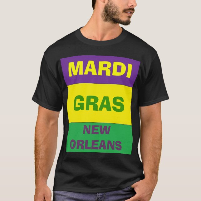 GLÜCKLICHER KARNEVAL T-Shirt (Vorderseite)