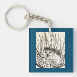 Glücklicher kleiner Igel Schlüsselanhänger