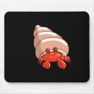 Glücklicher kleiner Krebs Mousepad
