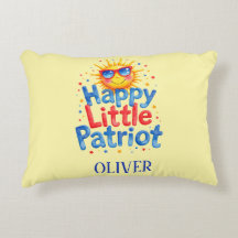 Glücklicher Kleiner Patriot Festlich Baby