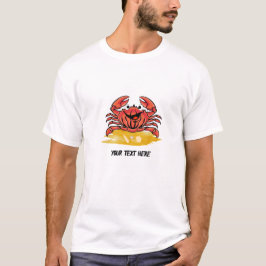 GLÜCKLICHER KRAB (EDITABLE) T-Shirt