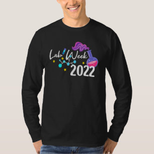 Glücklicher Labrador Woche 2022 Labortechniker 202 T-Shirt