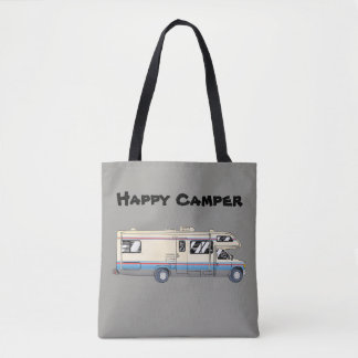 Glücklicher Lagerbewohner-Taschen-Tasche Tasche