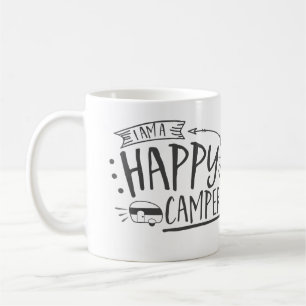 Glücklicher Lagerbewohner-Tasse Kaffeetasse