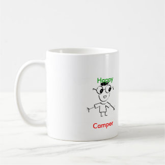 Glücklicher Lagerbewohner-Tasse Kaffeetasse