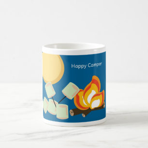 Glücklicher Lagerbewohner-Tasse Kaffeetasse