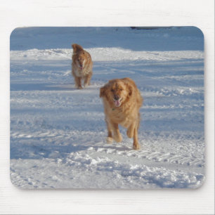 Glücklicher Lauf Mousepad