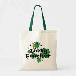 Glücklicher Lehrer St. Patrick's Day – Süßer Klee Tragetasche