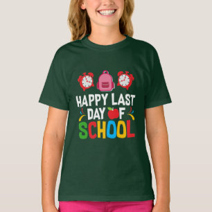 GLÜCKLICHER LETZTER SCHULTAG T-Shirt