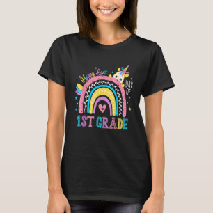Glücklicher letzter Tag der 1. Klasse Schüler Lehr T-Shirt
