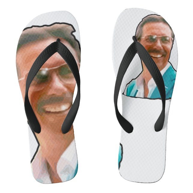 glücklicher Mann Flip Flops (Fußbett)