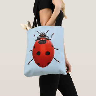 Glücklicher Marienkäfer Tasche