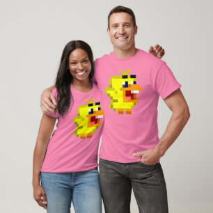 Glücklicher Matchy Vogel-T - Shirt
