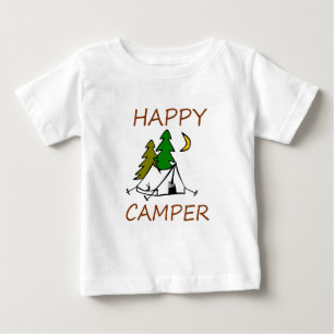 Glücklicher Mensch draußen Baby T-shirt