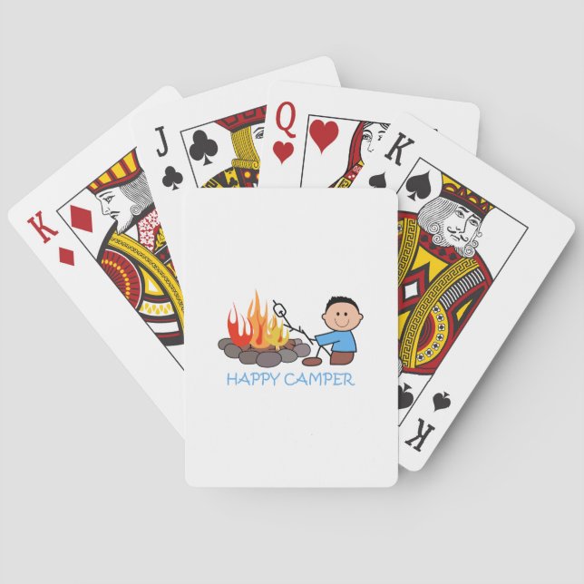 GLÜCKLICHER MENSCH SPIELKARTEN (Rückseite)