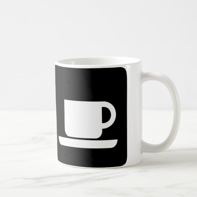 Glücklicher Montag-Spaß! Kaffeetasse (Rechts)