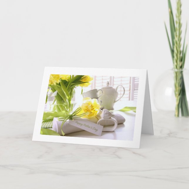 GLÜCKLICHER MUTTER-TAG (FÜR JEDEN) KARTE (Vorderseite)