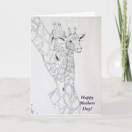 Glücklicher Mutter-Tag Karte