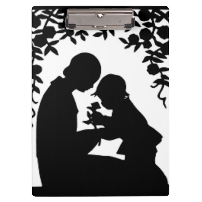 GLÜCKLICHER MUTTER-TAG KLEMMBRETT (Vorderseite)