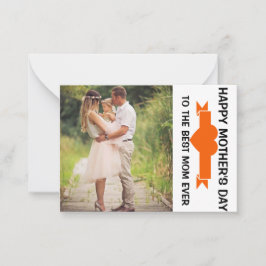 GLÜCKLICHER MUTTER-TAG MITTEILUNGSKARTE