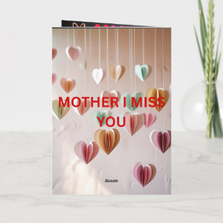 GLÜCKLICHER MUTTERTAG FEIERTAGSKARTE