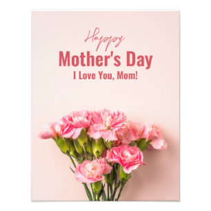 Glücklicher Muttertag Karte Floral Muttertag Gesch Fotodruck