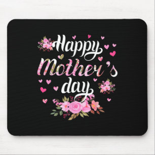 Glücklicher Muttertag Mama Frauen Niedlich Oma Flo Mousepad
