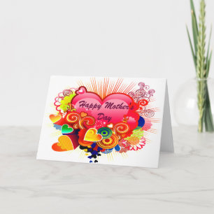 Glücklicher Muttertag (Mama)_Karte Karte