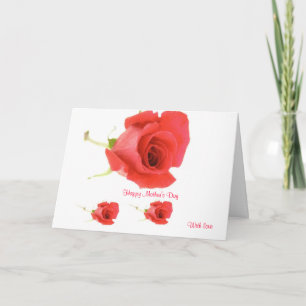 Glücklicher Muttertag mit Liebe Grußkarten Karte