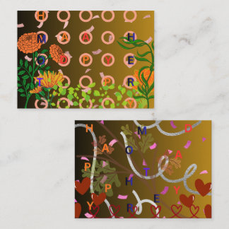 GLÜCKLICHER MUTTERTAG MITTEILUNGSKARTE