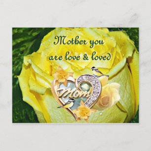 Glücklicher Muttertag_ Postkarte