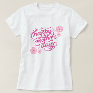 GLÜCKLICHER MUTTERTAG TRENDIGES DESIGN T-Shirt