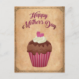 Glücklicher Muttertag Vintag Postkarte
