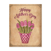 Glücklicher Muttertag Vintag