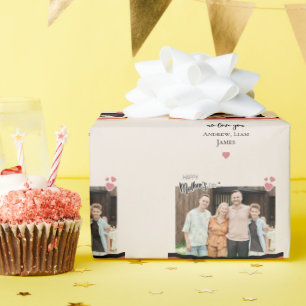 Glücklicher Muttertag, wir Liebe Sie Geschenkpapier