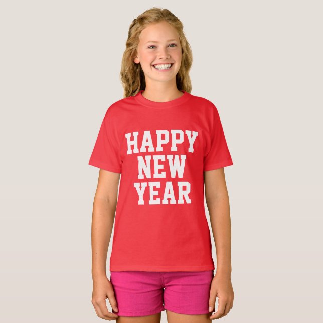 GLÜCKLICHER NEUJAHREST - Shirt (Vorne ganz)