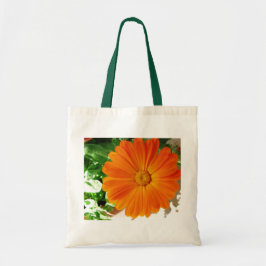 Glücklicher orange Gerber Tragetasche