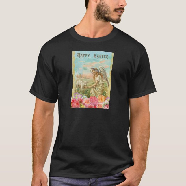glücklicher Ostergel T-Shirt (Vorderseite)