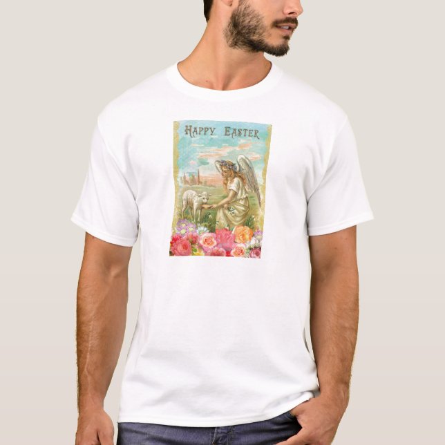 glücklicher Ostergel T-Shirt (Vorderseite)