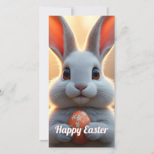 Glücklicher Osterhase in der Magie des Frühlings