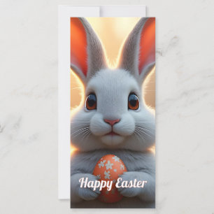 Glücklicher Osterhase in der Magie des Frühlings